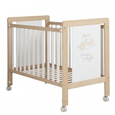 Cuna Happy Cera Natural-Blanca 120 x 60 de Micuna